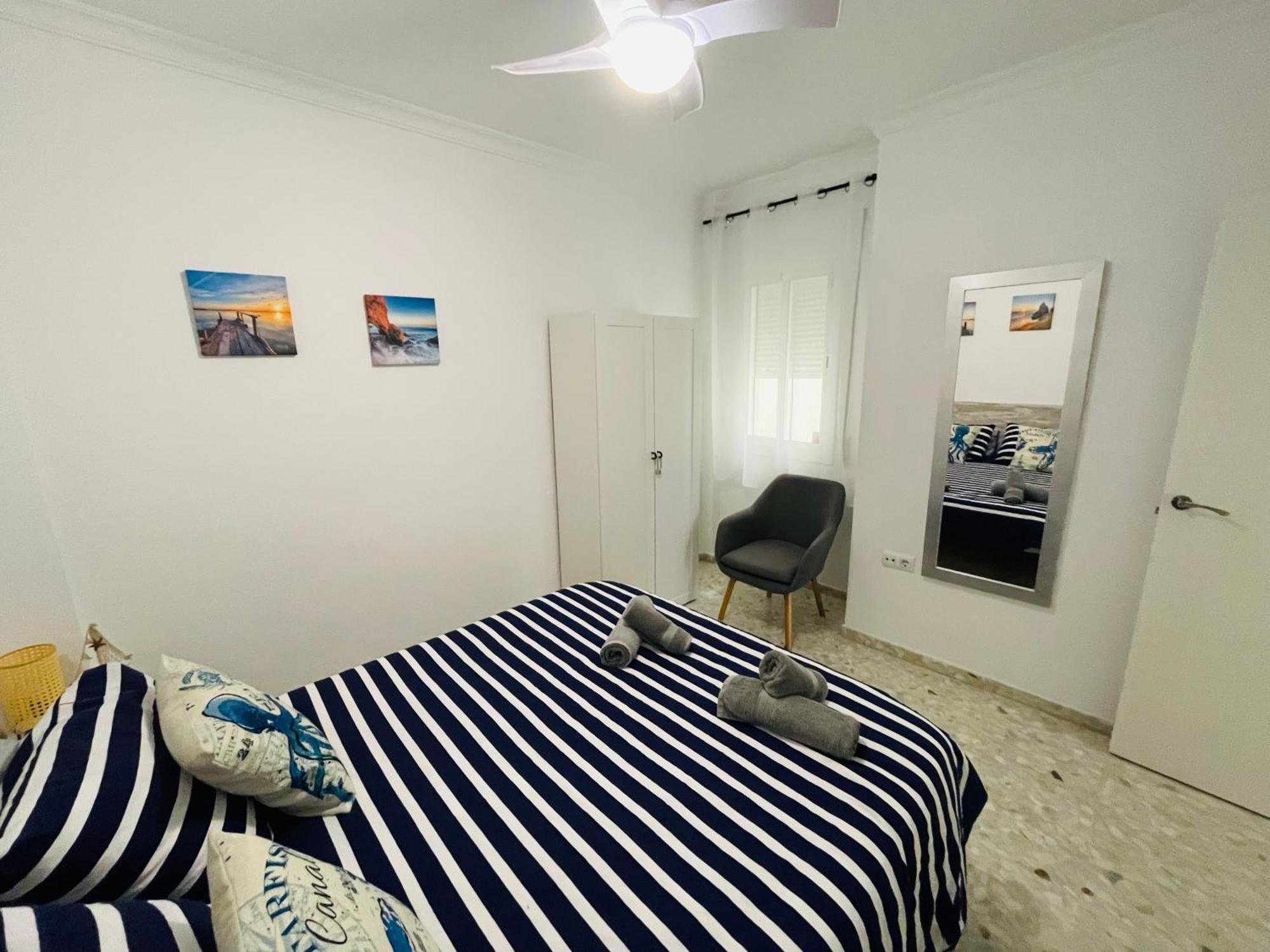 Apartamento Conil Playa & Centrico, Con Aire Acond Y Wifi -Solo Familias Y Parejas- Conil De La Frontera Luaran gambar